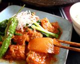 寒い日に。【鮫（もうかざめ）・韓国煮】作り方22写真