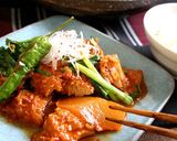 寒い日に。【鮫（もうかざめ）・韓国煮】作り方21写真