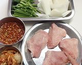 寒い日に。【鮫（もうかざめ）・韓国煮】作り方1写真
