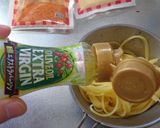 最速のどん底のパスタ（ペペロンチーノ）作り方10写真