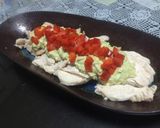 鶏胸肉のアボガドわさびソース作り方8写真