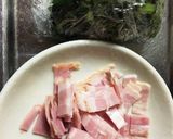 簡単お弁当のおかず(大根の葉っぱ)作り方1写真