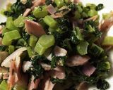簡単お弁当のおかず(大根の葉っぱ)作り方3写真