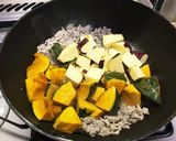 かぼちゃとサツマイモのいとこ煮♪作り方3写真