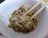 納豆の塩昆布和え作り方1写真