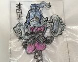 キャラ弁オブアート 妖怪ウォッチ オロチ作り方5写真