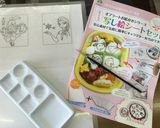 キャラ弁オブラートアート アナ雪　エルサ作り方2写真