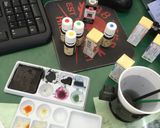 キャラ弁オブラートアート アナ雪　エルサ作り方4写真