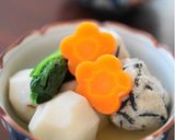 蓮根入り鶏だんごの柔らか煮作り方6写真
