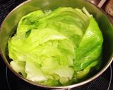 豚肉とカボチャのこくうまロールキャベツ作り方1写真