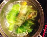 豚肉とカボチャのこくうまロールキャベツ作り方4写真