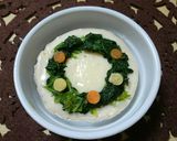 ココットカマン☆クリスマスリースグラタン作り方3写真