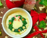 ココットカマン☆クリスマスリースグラタン作り方4写真