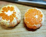 缶詰めのみかん?!皮むき全行程写真付き！作り方3写真
