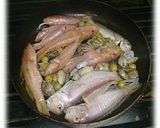 海で釣った細かな魚たちでアクアパッツァ作り方2写真