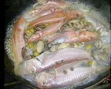 海で釣った細かな魚たちでアクアパッツァ作り方4写真