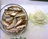 カブと干し椎茸の酸辣湯作り方2写真