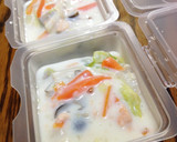 離乳食完了期☆白菜と鮭のクリーム煮作り方6写真