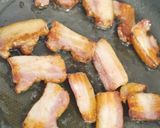 ベーコンと食感楽しい三食材のめんつゆ金平作り方2写真