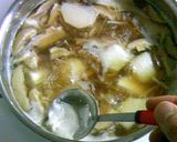 カブと干し椎茸の酸辣湯作り方4写真