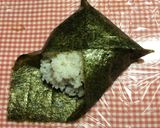簡単☆肉味噌おにぎらず作り方5写真