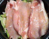 【簡単】豚肉とキャベツの蒸し焼き作り方3写真
