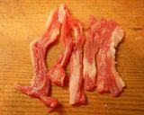 台湾人の友人から教わった本格派の青椒肉絲作り方1写真