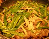 台湾人の友人から教わった本格派の青椒肉絲作り方3写真