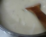 家にあるもので！白い煮込みハンバーグ♥作り方5写真