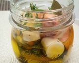サーモンとチーズのオイル漬け作り方4写真