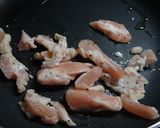 はやと瓜と鶏胸肉のとろみ炒め作り方2写真