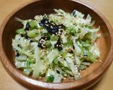 大根の葉っぱとキャベツのナムル風☆作り方4写真