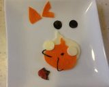 妖怪ウォッチ☆ミカンニャンのキャラ弁❤️作り方5写真