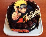 NARUTOのチョコケーキ★作り方8写真