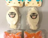 妖怪ウォッチのキャラ弁（サンドウィッチ）作り方5写真