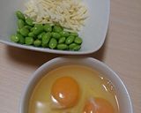 簡単！枝豆とチーズの卵炒め作り方2写真