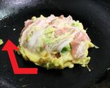 【焼き方】皿にピッタリお好み焼き作り方4写真