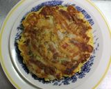 【焼き方】皿にピッタリお好み焼き作り方5写真