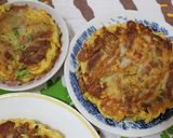 【焼き方】皿にピッタリお好み焼き作り方7写真