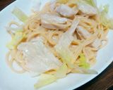 楽チン♡豆乳で!?ヘルシークリームパスタ作り方10写真