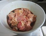 お弁当のおかずに、鶏モモの照焼き。作り方5写真