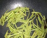 ビールのおつまみ♪さつま芋の蔓のキンピラ作り方7写真