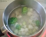 根菜とマカロニのカレー風味ココットカマン作り方2写真