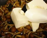 なめこ豆腐のカマンベール焼き作り方1写真