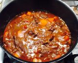 *牛肉の野菜ジュース煮込み*作り方6写真