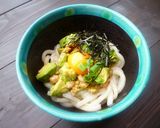 アボカド納豆うどん♪作り方3写真