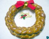 クリスマスリース　パン作り方11写真
