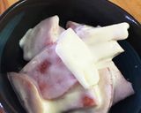 柿とりんごのヨーグルトサラダ 朝食にも作り方2写真