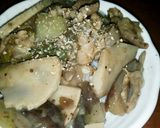 地味だけど美味い！豚肉と茄子と筍の中華丼作り方7写真