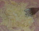 簡単／混ぜるだけのカボチャチーズケーキ作り方3写真